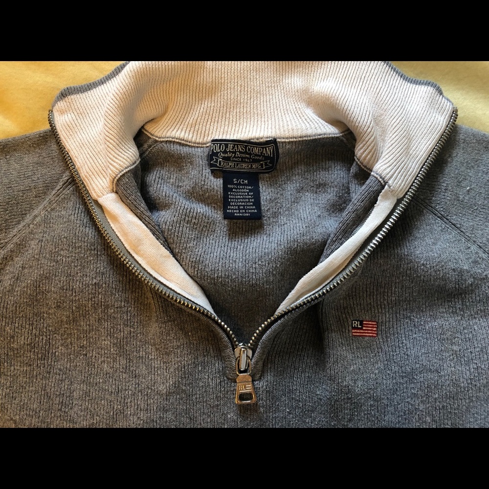 ‼️DONATING IN 24H‼️ Polo Ralph Lauren Quarter Zip